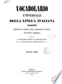 Vocabolario universale della lingua italiana