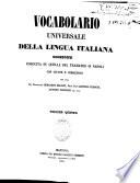 Vocabolario universale della lingua italiana