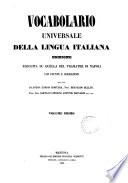 Vocabolario universale della lingua italiana