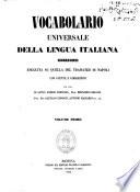 Vocabolario universale della lingua italiana