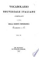 Vocabolario universale italiano compilato a cura della Societa tipografica Tramater e C.i
