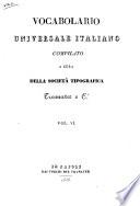 Vocabolario universale italiano compilato a cura della Società Tipografica Tramater e Ci. Vol. 1. [-7.]