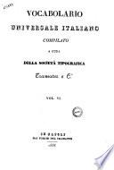 Vocabolario universale italiano [diretto da Raffaele Liberatore]