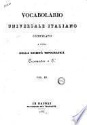 Vocabolario universale italiano [diretto da Raffaele Liberatore]