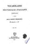 Vocabolario universale italiano