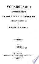Vocabulario domestico napoletano e toscano