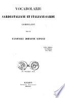 Vocabulario sardo-italiano e italiano-sardo