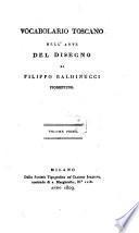 Vocabulario toscano dell'arte del disegno