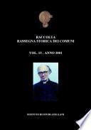 Vol. 15 - Raccolta Rassegna Storica dei Comuni - Anno 2001