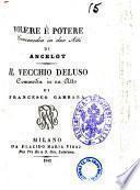 Volere e potere commedia in due atti di Ancelot