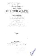 Volgarizzamento della Istoria delle guerre giudaiche di Josefo Ebreo, cognominato Flavio