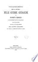 Volgarizzamento della Istoria delle guerre giudaiche. Testo ridotto a più sana lezione da L. Calori