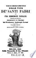Volgarizzamento delle vite de' Santi Padri