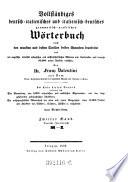 Vollständiges deutsch-italienisches und italienisch-deutsches grammatisch-praktisches Wörterbuch