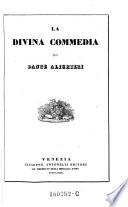 Volume Primo Dante, Petrarca, Ariosto, Tasso