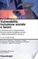 Vulnerabilità, inclusione sociale e lavoro