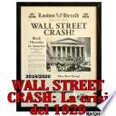 WALL STREET CRASH: La crisi del 1929