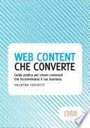 Web content che converte