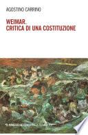 Weimar. Critica di una costituzione