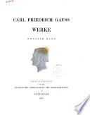 Werke Carl Friedrich Gauss