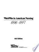 Who's who in American Nursing