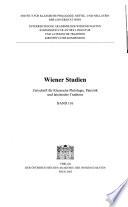 Wiener Studien