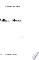 William Morris. [Illustr.] Milano: Il Balcone 1947. 90 S. 8°