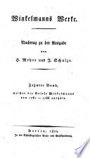 Winckelmanns Briefe: 1761-1766