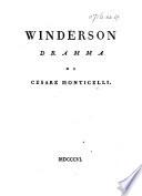 Winderson. Dramma