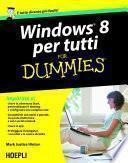 Windows 8 per tutti For Dummies
