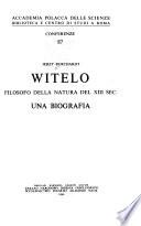 Witelo, filosofo della natura del XIII sec
