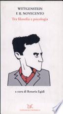 Wittgenstein e il Novecento