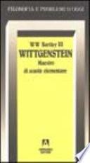 Wittgenstein. Maestro di scuola elementare