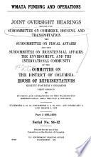 WMATA Funding and Operations