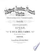 Wolfgang Amadeus Mozart's Werke
