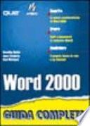 Word 2000 Guida Completa