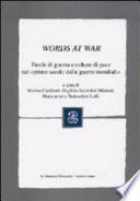 Words at war