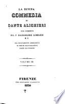 Works: La divina commedia col comento del P. Baldassanne Lombande
