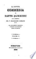 Works: La divina commedia col comento del P. Baldassanne Lombande