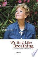 Writing like breathing