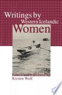 Writings by Western Icelandic Women