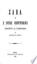 Zara e i suoi contorni, descritti al forestiere