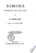Zimina commedia in due atti C. Camilleri