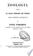 Zoologia per le classi inferiori dei ginnasi dell'Impero austriaco