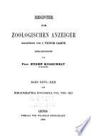 Zoologischer Anzeiger