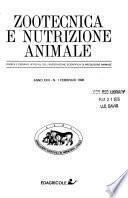 Zootecnica e nutrizione animale