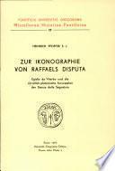 Zur Ikonographie von Raffaels Disputa